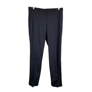 Hugo Boss Womens Wool Blend Tailored Trousers Made In Malta